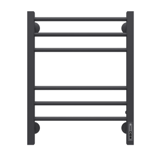 Полотенцесушитель электрический Terminus Сицилия П6 450х600 электро КС 9005 матовый