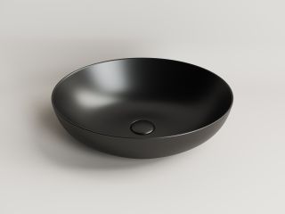 Раковина Ceramicanova Элемент (Element) CN6017MB 52 см чёрный матовый