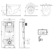 Унитаз с инсталляцией  AM.PM SPIRIT V2.0 IS48001.701700