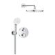 Душевой комплект с термостатом Grohe Grontherm 34872000 хром