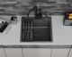 Кухонная мойка D&K DKS505006 50см графит Кухонная мойка D&K DKS505006 50см графит