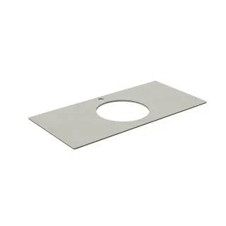 Столешница для полувстраиваемых раковин Kerama Marazzi Про Чементо KM6012G0501RP100Ic2 100 см серый светлый натуральный