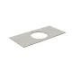 Столешница для полувстраиваемых раковин Kerama Marazzi Про Чементо KM6012G0501RP100Ic2 100 см серый светлый натуральный