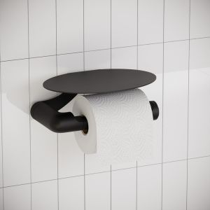 Держатель туалетной бумаги IDDIS Noa NOABL00i43 чёрный матовый