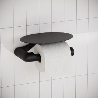 Держатель туалетной бумаги IDDIS Noa NOABL00i43 чёрный матовый