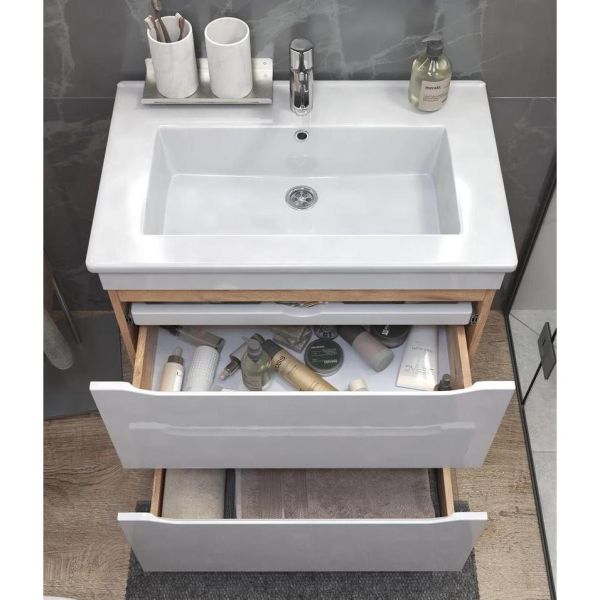 Тумба под раковину напольная Vigo Grani tn.GRI.ELI.60.2Y 60 см дуб золотой