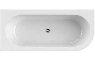 Акриловая ванна Cezares Slim CORNER-180-80-44-L-W37 левосторонняя 180x80см белый