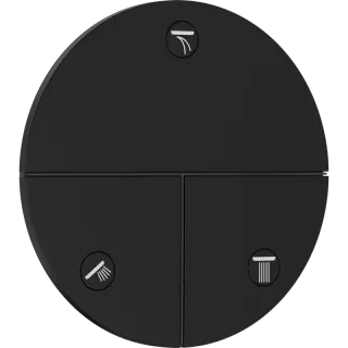 Переключатель потоков для ванны с душем Hansgrohe ShowerSelect 15558670 черный Переключатель потоков для ванны с душем Hansgrohe ShowerSelect 15558670 черный