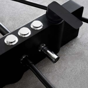 Душевая стойка Melana Male MELANA-610501B чёрный