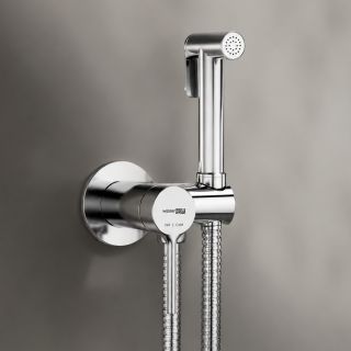 Гигиенический душ со смесителем WasserKRAFT Rhein 9938 хром