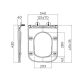 Крышка-сиденье для унитаза Terminus Ватикан 93S03-12W белый