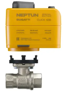 Кран с электроприводом Neptun Click Special Edition 100037126900 Bugatti латунь 12В 1 дюйм