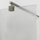 Душевая перегородка WasserKRAFT Rur 30W39BN-TXG 90 см профиль никель стекло текстурное