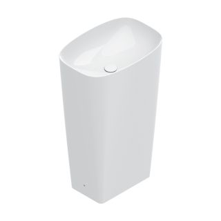 Раковина напольная Catalano Elice 0428550001 55x84 см слив в пол белый