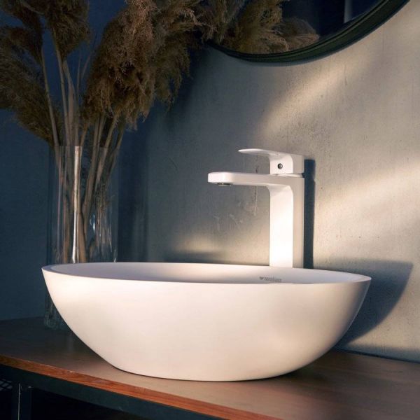 Раковина Montebianco Conca 12093 48 см белый матовый