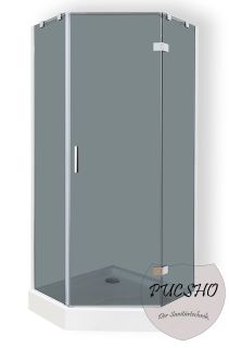 Душевой уголок Pucsho Trapez Grey 331 И0000098 100x100 с поддоном Ap 310 Душевой уголок Pucsho Trapez Grey 331 И0000098 100x100 с поддоном Ap 310