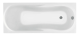 Santek Каледония 170х75 прямоугольная белая 1WH302391