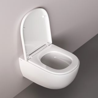 Унитаз подвесной Am.Pm Above C9X1900SC Aquaspin с сиденьем белый