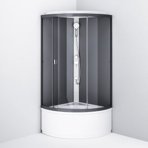 Душевая кабина Am.Pm X-Joy 90x90см графит W88C-301A-090GG