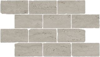 Декор Kerama Marazzi BR033 Сан-Марко мозаичный серый матовый обрезной 46.5x26.5x0,9