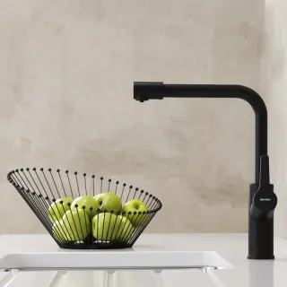 Смеситель для кухни Damixa Merkur 710771300 высокий черный Смеситель для кухни Damixa Merkur 710771300 высокий черный