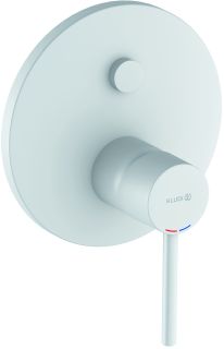 Смеситель для ванны и душа Kludi Bozz 386595376 белый матовый Смеситель для ванны и душа Kludi Bozz 386595376 белый матовый