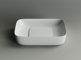 Раковина Ceramica Nova Element CN5021 60см с керамической накладкой на сливное отверстие белый Раковина Ceramica Nova Element CN5021 60см с керамической накладкой на сливное отверстие белый