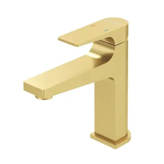 Смеситель для раковины Grossman Classic 510.K35.04.320 золото сатиновое