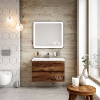 Зеркало с подсветкой Art&Max Latina 90x80см AM-Lat-900-800-DS-F Зеркало с подсветкой Art&Max Latina 90x80см AM-Lat-900-800-DS-F