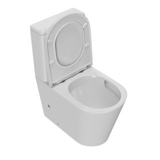 Унитаз напольный Point Сатурн PN42901 безободковый белый Унитаз напольный Point Сатурн PN42901 безободковый белый
