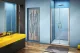Душевое ограждение Good Door Fantasy SD-90-C-CH 90*185 профиль хром, стекло прозрачное