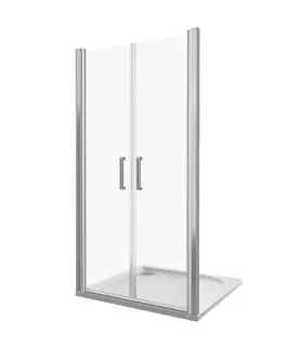 Душевое ограждение Good Door Fantasy SD-90-C-CH 90*185 профиль хром, стекло прозрачное