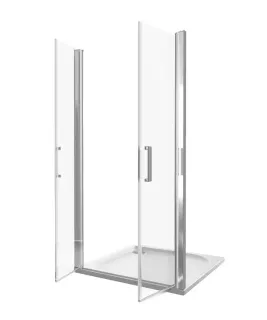 Душевое ограждение Good Door Fantasy SD-90-C-CH 90*185 профиль хром, стекло прозрачное