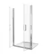 Душевое ограждение Good Door Fantasy SD-90-C-CH 90*185 профиль хром, стекло прозрачное