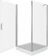Душевое ограждение Good Door Fantasy CR-80-С-CH 80*80 профиль хром, стекло прозрачное