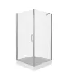 Душевое ограждение Good Door Fantasy CR-80-С-CH 80*80 профиль хром, стекло прозрачное