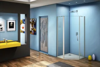 Душевой уголок Good Door Fantasy PNT-100-C-CH стекло прозрачное