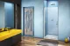 Душевое ограждение Good Door Fantasy DR-100-С-CH 100*185 профиль хром, стекло прозрачное