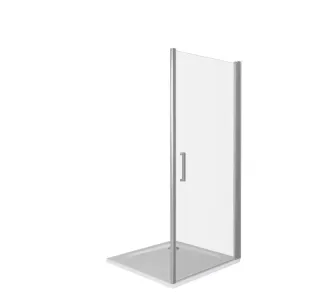 Душевое ограждение Good Door Fantasy DR-100-С-CH 100*185 профиль хром, стекло прозрачное