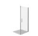 Душевое ограждение Good Door Fantasy DR-100-С-CH 100*185 профиль хром, стекло прозрачное