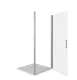 Душевое ограждение Good Door Fantasy DR-100-С-CH 100*185 профиль хром, стекло прозрачное