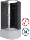 Душевая кабина Niagara Eco E90/70/40L/TN/BK 90x70 см без крыши профиль хром стекло тонированное