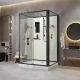 Душевая кабина Niagara Standart ST100/80/15Q/BL/BK 100x80 см профиль чёрный стекло прозрачное