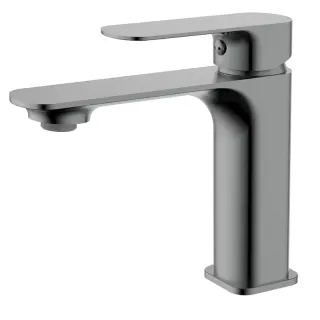 Смеситель для раковины AQUAme Monza AQM6310GM графит матовый