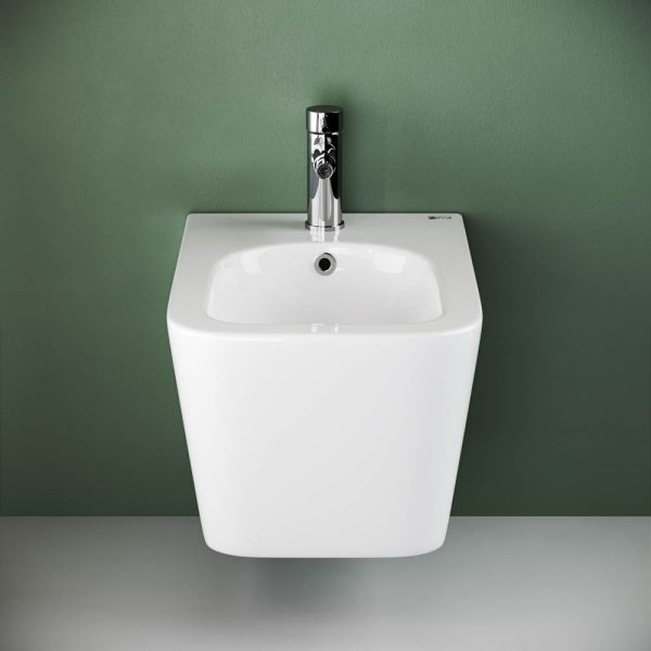 Биде подвесное Ceramica Nova Metric CN3008 белый