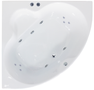 Гидромассажная ванна Royal Bath Fanke Comfort 140x140см белый RB581200CO