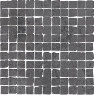 Декор Kerama Marazzi MBS001 Про Лаймстоун Спакко мозаичный серый тёмный матовый 20x20x0,9