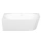 Ванна акриловая Sancos Грань (Edge) FB23L левая 170x80 см белый глянцевый