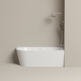 Ванна акриловая Sancos Грань (Edge) FB23R правая 170x80 см белый глянцевый