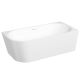 Ванна акриловая Sancos Грань (Edge) FB23R правая 170x80 см белый глянцевый